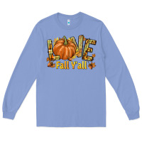 Colony Blue Love Fall Y'all Long Sleeve Tee - texasbilliewilder