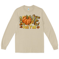 Mushroom Love Fall Y'all Long Sleeve Tee - texasbilliewilder