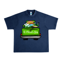 Navy St Patrick's Day Truck Urban Heavy Tee - Bettercallsaul