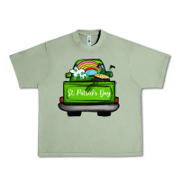 Oil Green St Patrick's Day Truck Urban Heavy Tee - Bettercallsaul