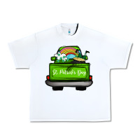 White St Patrick's Day Truck Urban Heavy Tee - Bettercallsaul