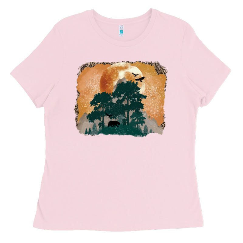 Wilderness Leopard Ladies Tee by MaliasSmallBusiness | Teevron