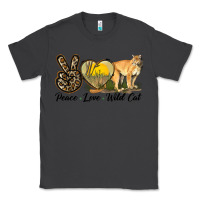 Smoke Peace Love Wild cat Classic Tee - LillyAllenDesigns