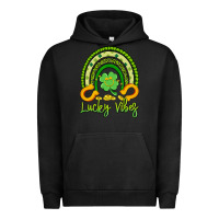 Pigment Black lucky vibes Urban Hoodie - Artiststas