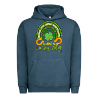 Pigment Midnight Navy lucky vibes Urban Hoodie - Artiststas