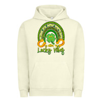 Pigment Pistachio lucky vibes Urban Hoodie - Artiststas