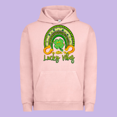 Lucky Vibes Urban Hoodie Designed By Artiststas
