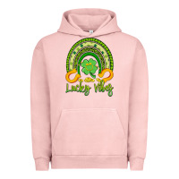 Pigment Salmon lucky vibes Urban Hoodie - Artiststas