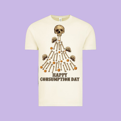 Happy Consumption Day Vintage Tee Designed By Ranaportraitstore