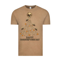 Vintage Coffee Happy Consumption Day Vintage Tee - RanaPortraitStore