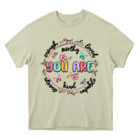Mossy you are enough Heavy Core Tee - MaliasSmallBusiness