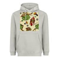Moon Dust african woman and mask seamless pattern Heavyweight Hoodie - BundleAndBundleShop