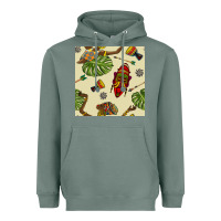 Sage african woman and mask seamless pattern Heavyweight Hoodie - BundleAndBundleShop