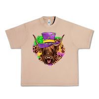 Burro highland cow mardi gras Urban Heavy Tee - JahusDesignShop