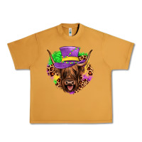 Peanut Butter highland cow mardi gras Urban Heavy Tee - JahusDesignShop