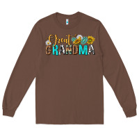 Chestnut Western Great Grandma Long Sleeve Tee - texasbilliewilder
