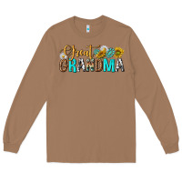 Toasted Coconut Western Great Grandma Long Sleeve Tee - texasbilliewilder