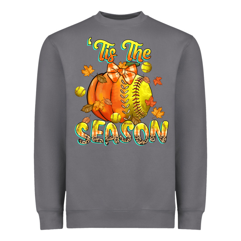 Its The Season Softball Heavyweight Sweatshirt by CowGirlArtShop | Teevron