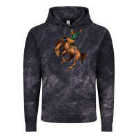 Cloud Black Bucking Bronco Rodeo Vintage Hoodie - Bettercallsaul