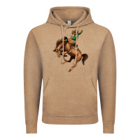 Vintage Coffee Bucking Bronco Rodeo Vintage Hoodie - Bettercallsaul