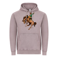 Vintage Zinc Bucking Bronco Rodeo Vintage Hoodie - Bettercallsaul