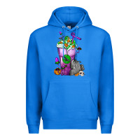 Halloween Cold Drink Frappe With Tombstone Premium Hoodie | Teevron