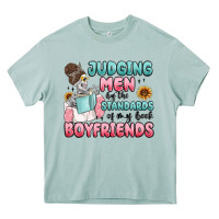 Arona judging men by the standards of my book boyfriends Heavy Core Tee - MaliasSmallBusiness