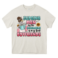 Judging Men By The Standards Of My Book Boyfriends Heavy Core Tee | Teevron