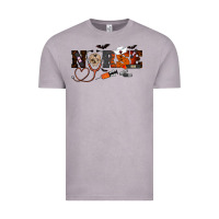 Vintage Zinc Halloween Nurse Vintage Tee - RanaPortraitStore