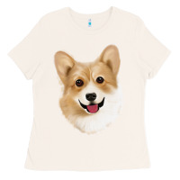 Bone Corgi Ladies Tee - Jasminsmagicworld