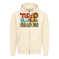 Sandshell tis the season  softball coffee mug Zipper Hoodie - FaDigitalArtStudio