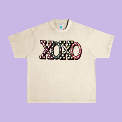 Xoxo Digital Valentines Day Urban Heavy Tee Designed By Bettercallsaul