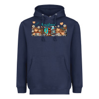 Navy registered nurse libbey glass Heavyweight Hoodie - BundleAndBundleShop
