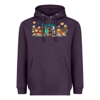 Plum registered nurse libbey glass Heavyweight Hoodie - BundleAndBundleShop