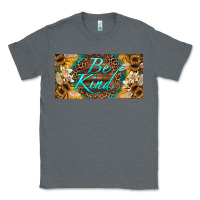 Charcoal Heather be kind bees license plate Classic Tee - Artiststas