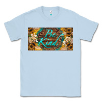 Dusty Blue be kind bees license plate Classic Tee - Artiststas