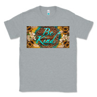 Heather Grey be kind bees license plate Classic Tee - Artiststas