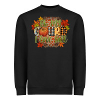 Black oh my gourd i love fall Heavyweight Sweatshirt - CowGirlArtShop
