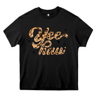 Black yeehaw Heavy Core Tee - MaliasSmallBusiness