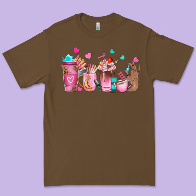 Nail Tech Coffee Cups Premium Tee Designed By Nancycooperartshop