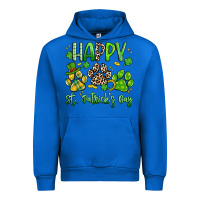 Cobalt happy st. patricks day paws Urban Hoodie - Artiststas