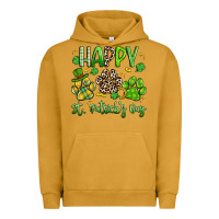 Pigment Peanut Butter happy st. patricks day paws Urban Hoodie - Artiststas