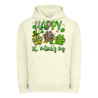 Pigment Pistachio happy st. patricks day paws Urban Hoodie - Artiststas