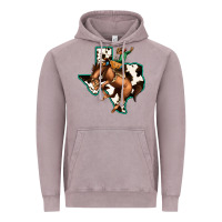 Vintage Zinc Cowhide Texas Map Rodeo Cowboy Vintage Hoodie - Bettercallsaul