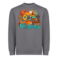 Storm count your blessings Heavyweight Sweatshirt - CowGirlArtShop