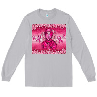 Moon Dust Breast Cancer with boxing gloves Long Sleeve Tee - NancyCooperArtShop