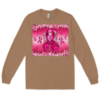 Toasted Coconut Breast Cancer with boxing gloves Long Sleeve Tee - NancyCooperArtShop