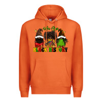 Carrot We are black history Premium Hoodie - FaDigitalArtStudio