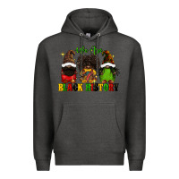 Charcoal Heather We are black history Premium Hoodie - FaDigitalArtStudio