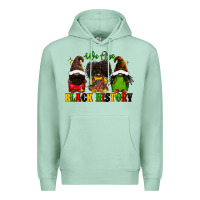 Seafoam We are black history Premium Hoodie - FaDigitalArtStudio